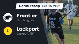 Recap: Frontier  vs. Lockport  2022