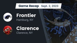 Recap: Frontier  vs. Clarence  2023