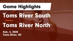 Toms River South  vs Toms River North  Game Highlights - Feb. 4, 2020