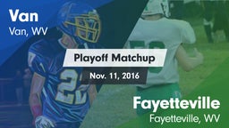 Matchup: Van vs. Fayetteville  2016