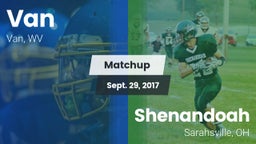 Matchup: Van vs. Shenandoah  2017