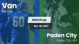 Matchup: Van vs. Paden City  2017