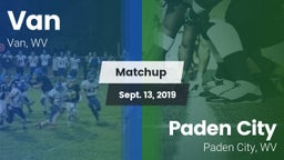 Matchup: Van vs. Paden City  2019