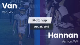 Matchup: Van vs. Hannan  2019