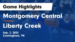 Montgomery Central  vs Liberty Creek  Game Highlights - Feb. 7, 2023