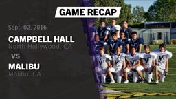 Recap: Campbell Hall  vs. Malibu  2016