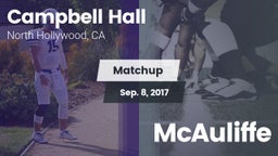 Matchup: Campbell Hall High vs. McAuliffe 2017