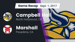 Recap: Campbell Hall  vs. Marshall  2017