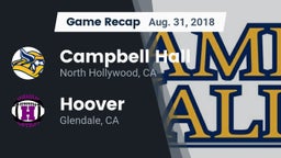 Recap: Campbell Hall  vs. Hoover  2018