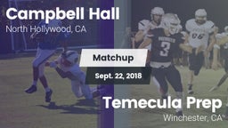 Matchup: Campbell Hall High vs. Temecula Prep  2018