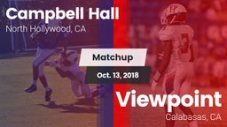 Matchup: Campbell Hall High vs. Viewpoint  2018