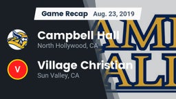 Recap: Campbell Hall  vs. Village Christian  2019