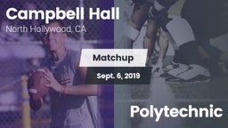 Matchup: Campbell Hall High vs. Polytechnic 2019