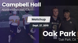 Matchup: Campbell Hall High vs. Oak Park  2019