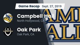 Recap: Campbell Hall  vs. Oak Park  2019