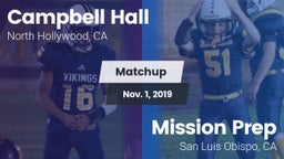 Matchup: Campbell Hall High vs. Mission Prep 2019