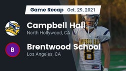 Recap: Campbell Hall  vs. Brentwood School 2021