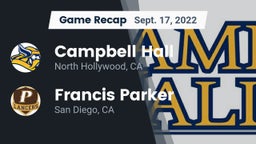 Recap: Campbell Hall  vs. Francis Parker  2022