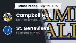 Recap: Campbell Hall  vs. St. Genevieve  2022