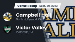 Recap: Campbell Hall  vs. Victor Valley  2023