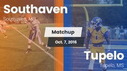 Matchup: Southaven vs. Tupelo  2016