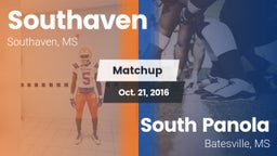 Matchup: Southaven vs. South Panola  2016
