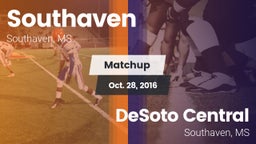 Matchup: Southaven vs. DeSoto Central  2016