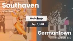 Matchup: Southaven vs. Germantown  2017