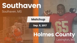 Matchup: Southaven vs. Holmes County 2017