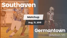 Matchup: Southaven vs. Germantown  2018
