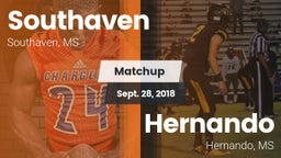 Matchup: Southaven vs. Hernando  2018