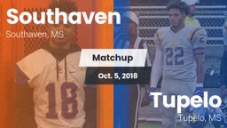 Matchup: Southaven vs. Tupelo  2018