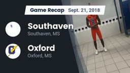 Recap: Southaven  vs. Oxford  2018