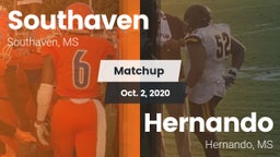 Matchup: Southaven vs. Hernando  2020
