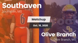 Matchup: Southaven vs. Olive Branch  2020
