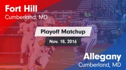 Matchup: Fort Hill vs. Allegany  2016