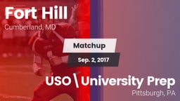 Matchup: Fort Hill vs. USO\University Prep  2017