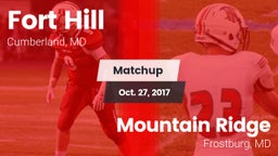 Matchup: Fort Hill vs. Mountain Ridge  2017