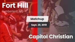 Matchup: Fort Hill vs. Capitol Christian 2018