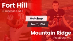 Matchup: Fort Hill vs. Mountain Ridge  2020