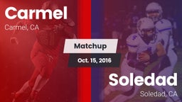 Matchup: Carmel vs. Soledad  2016