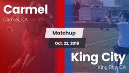Matchup: Carmel vs. King City  2016