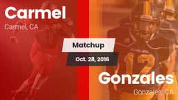 Matchup: Carmel vs. Gonzales  2016