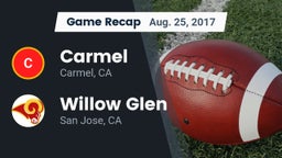 Recap: Carmel  vs. Willow Glen  2017