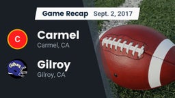 Recap: Carmel  vs. Gilroy  2017