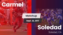 Matchup: Carmel vs. Soledad  2017