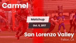 Matchup: Carmel vs. San Lorenzo Valley  2017