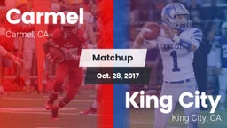 Matchup: Carmel vs. King City  2017