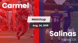 Matchup: Carmel vs. Salinas  2018