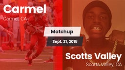 Matchup: Carmel vs. Scotts Valley  2018